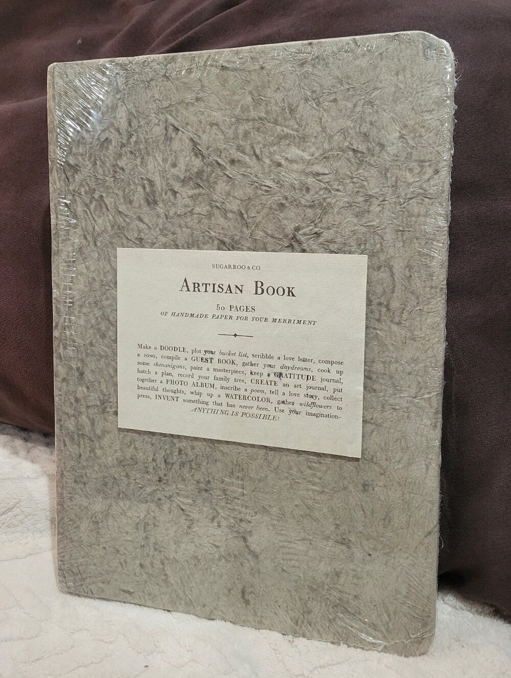 NEW Artisan Book/Journal